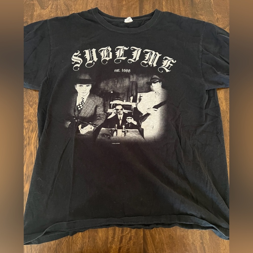 Sublime Band T-Shirt Large